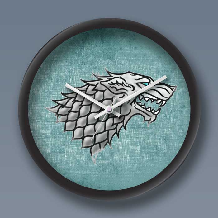 Are You a Stark -GOT edition Wall Clock