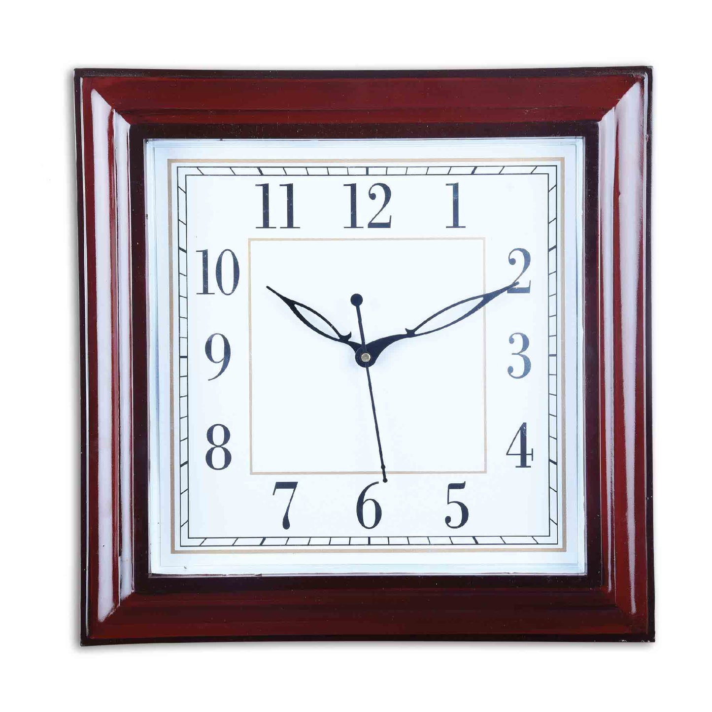 Vintage Border Square Wall Clock