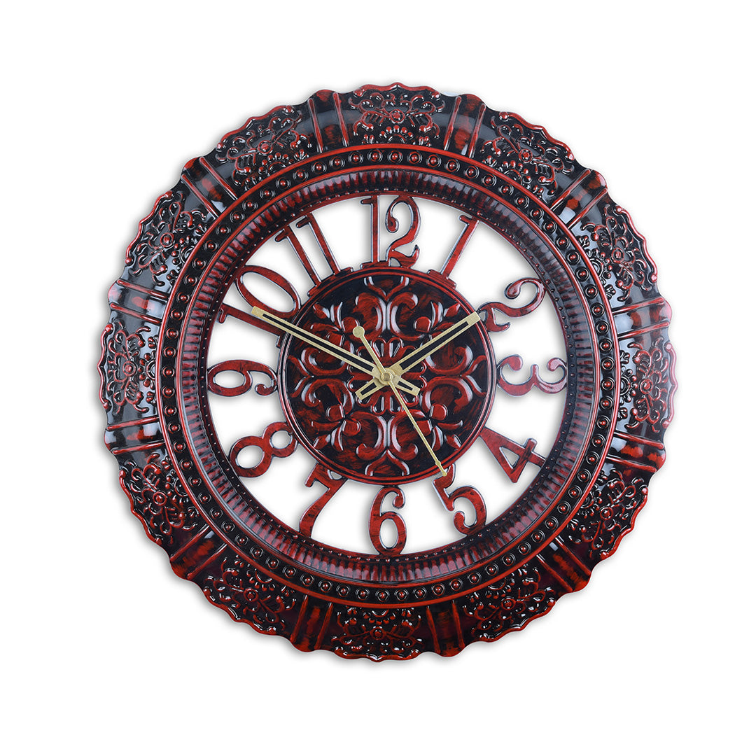 Antique Wall Clock with ethnic border