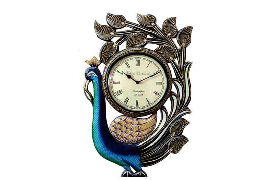 Graceful peacock, 12 x 18 inch