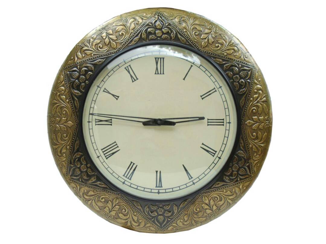 Ethnic Border Wall Clock 18 X 18 inch