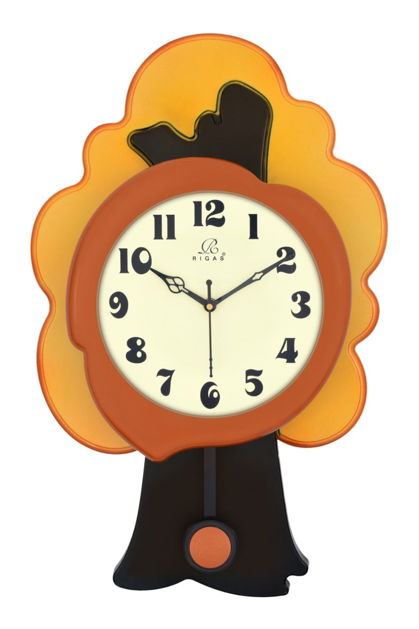 Tree Pendulum ,Tree Shaped Plastic Clock