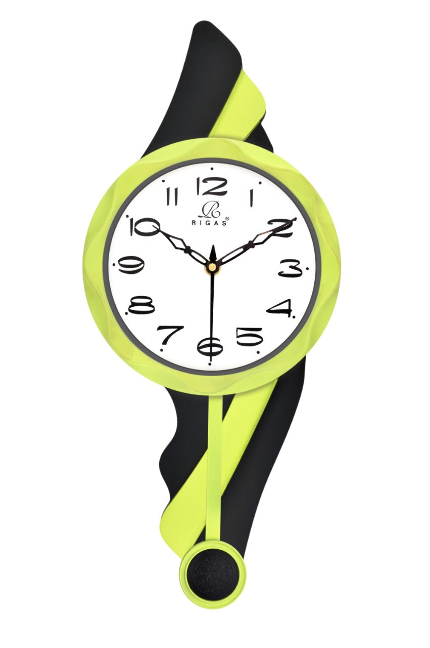 Contemporary Pendulum, Plastic wall Clock