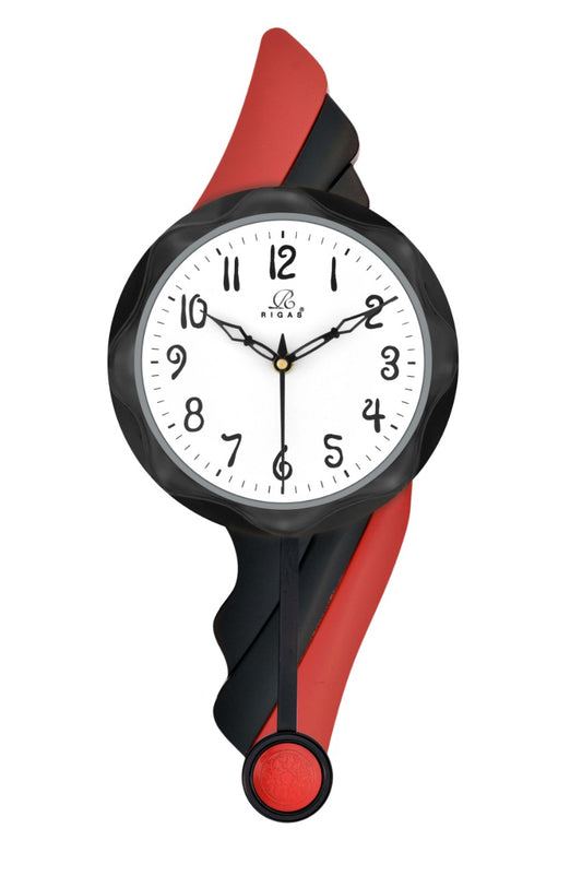 Contemporary Pendulum, Plastic wall Clock