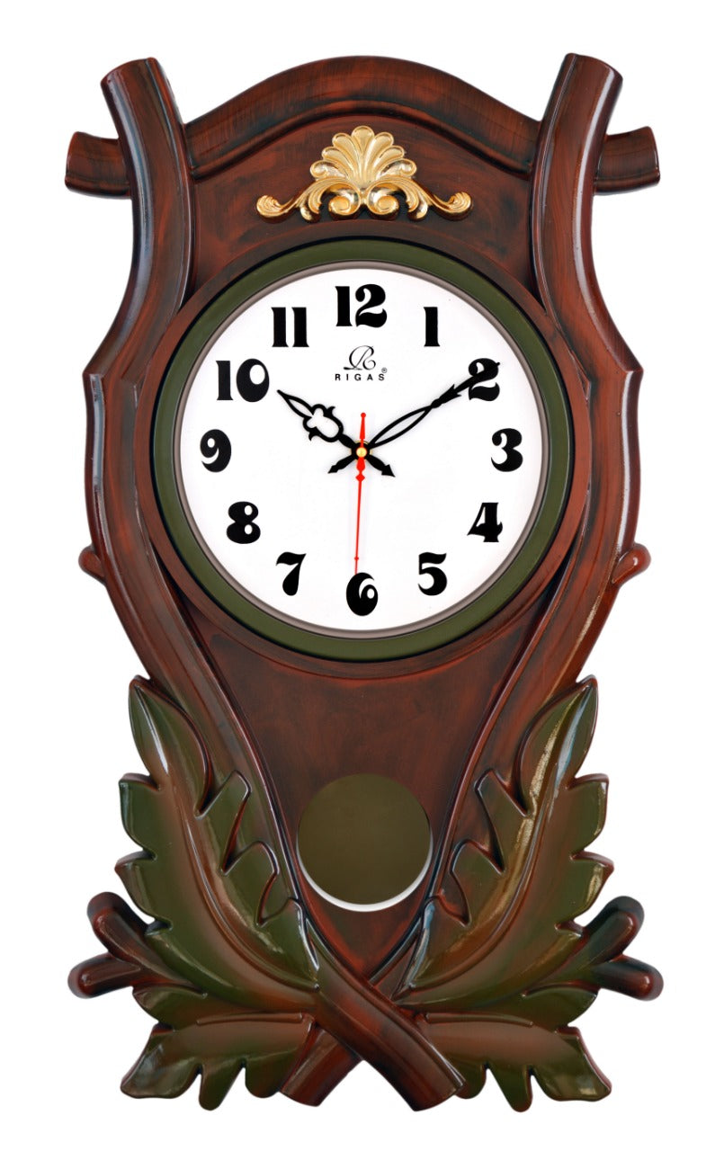 Royal Pendulum ,Rectangle Plastic Clock