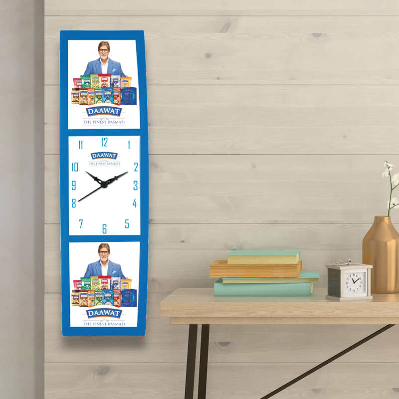 Daawat Chawal - Table cum wall clock - Promotional clock