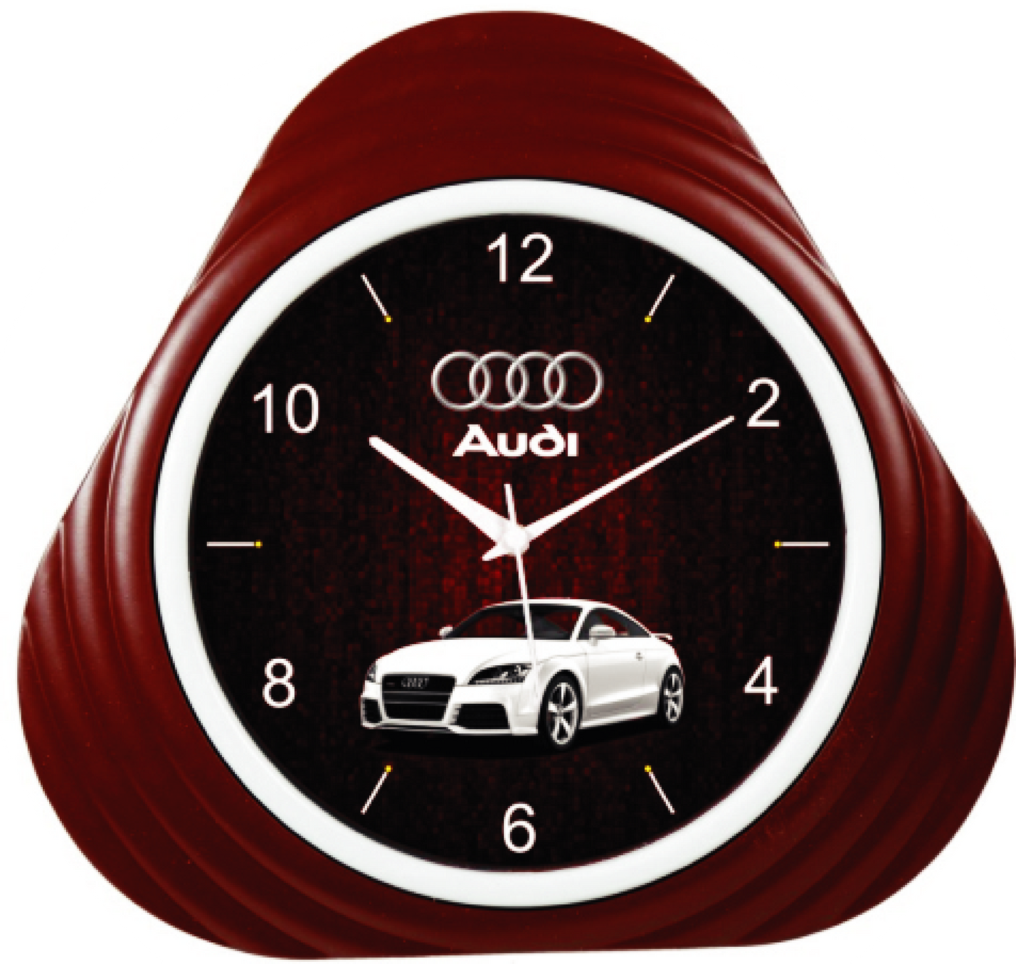 Audi - 11 inch promotional wall clock - Triangular Clock