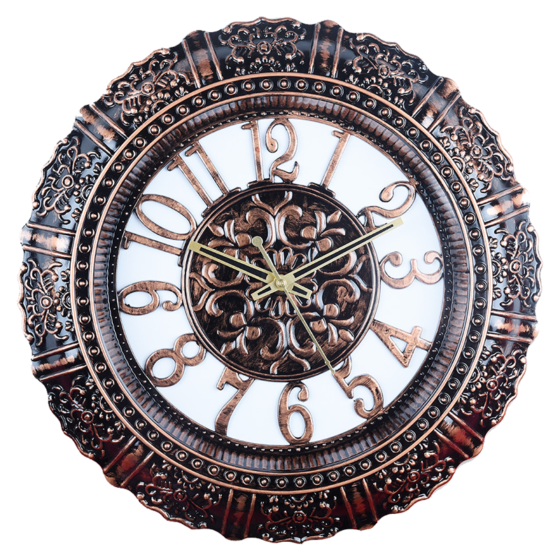 Antique Wall Clock with ethnic border