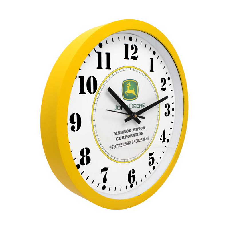 11.5 Inches ,Round Plastic Promotional wall clock with Custom Logo