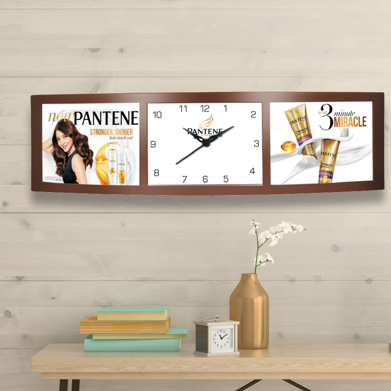 Pantene - table cum wall clock - Promotional clock