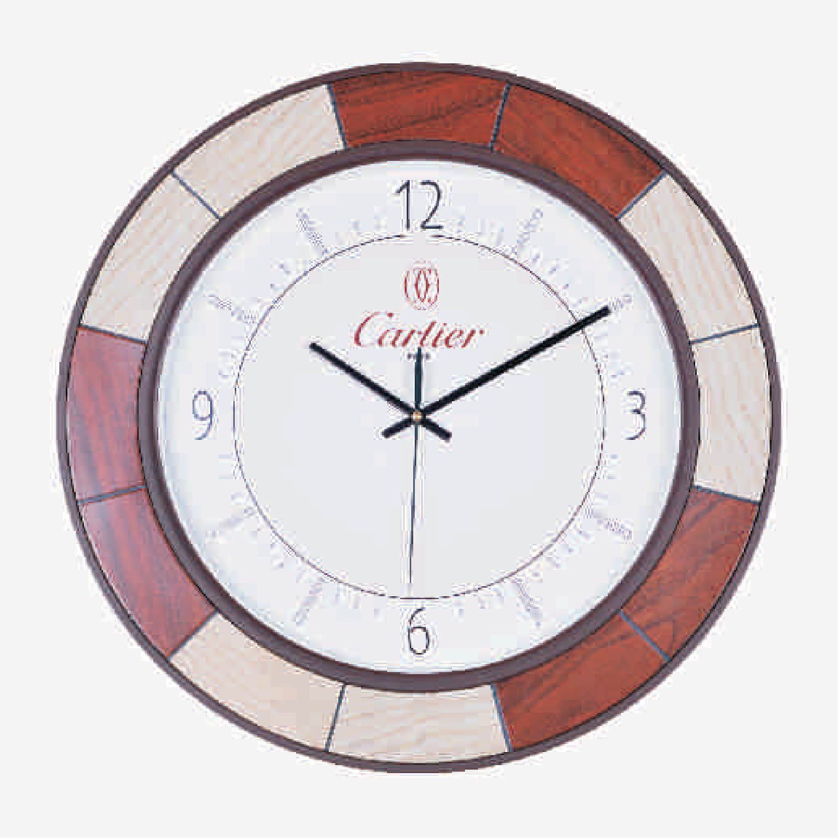 Cartier wall clearance clock