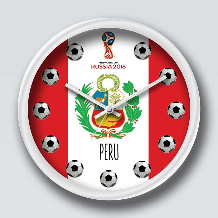 Peru-Fifa Wall Clocks