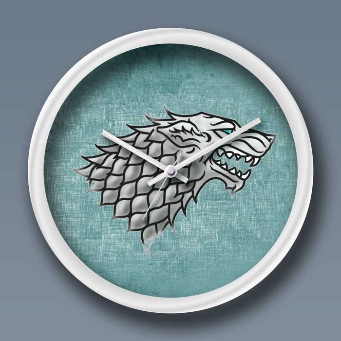 Are You a Stark -GOT edition Wall Clock