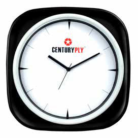 Square Promotional Wall Clock for corporate gifts , 12 inch
