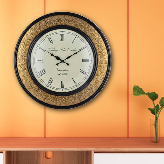 Ethnic Wall Clock 18 X 18 Inches