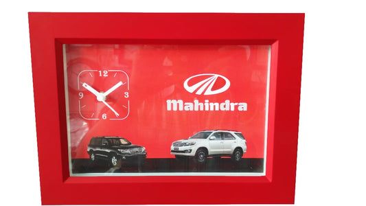 Dual Purpose , Wall cum Table Clock with Custom Logo