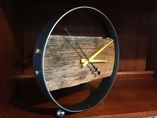 Wooden Plank -Table Clock