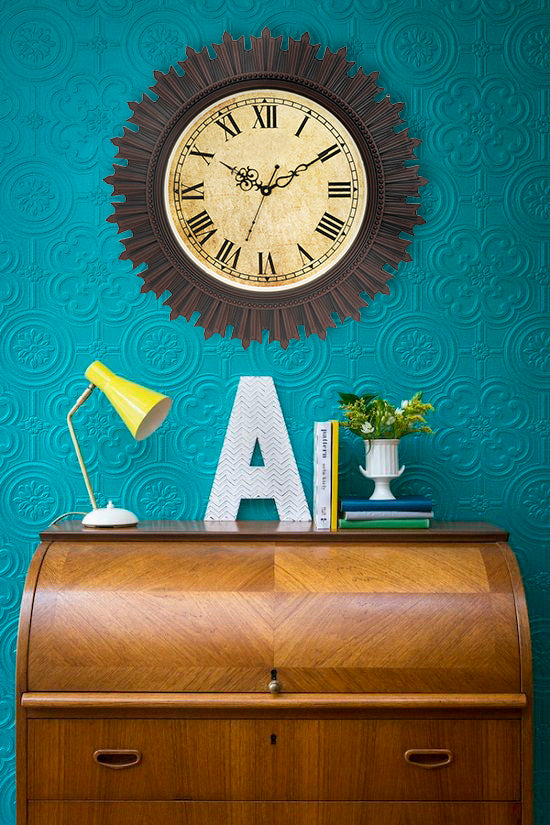 Brown Colored contemporary Wall Clock