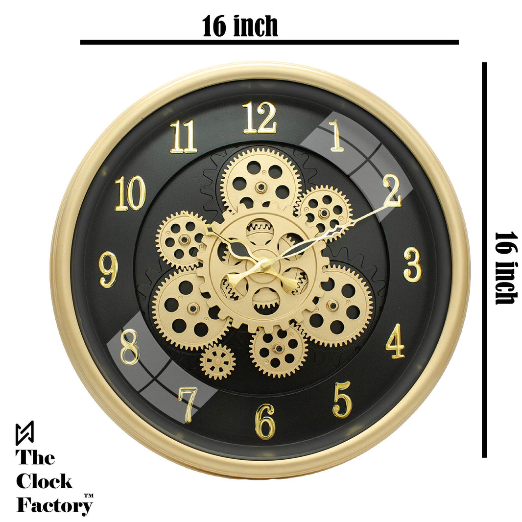 Moving Gear Mechanism Clocks - By The Clock Factory – Eleven55