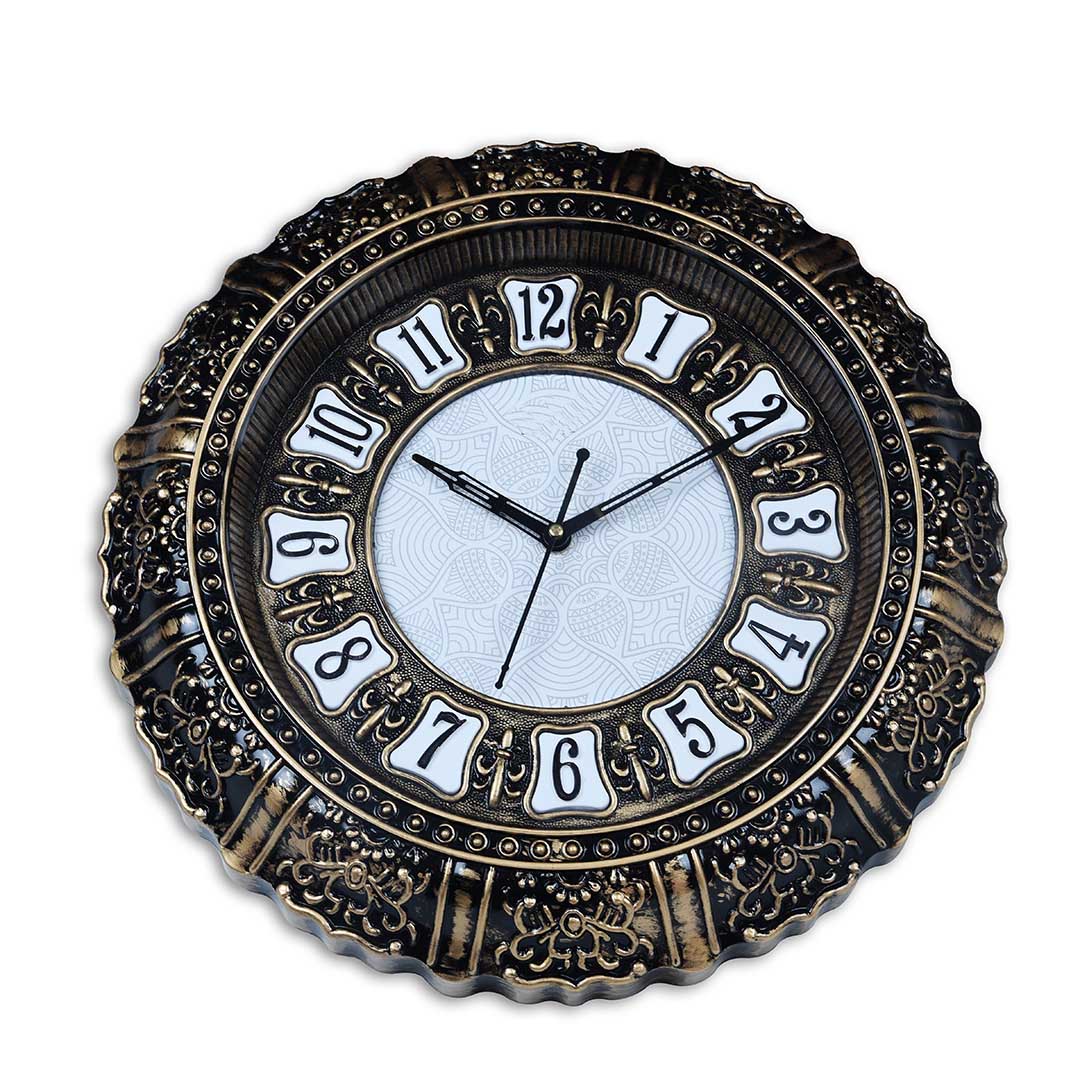 Antique Clock with 3d digits