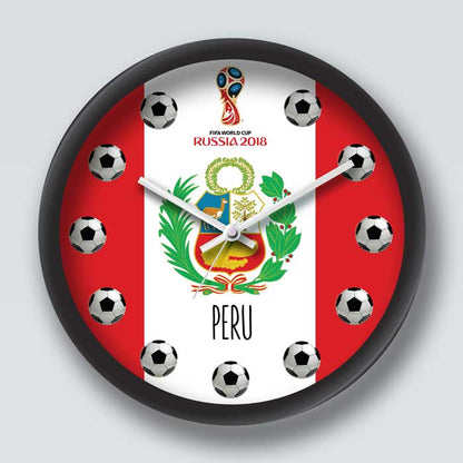 Peru-Fifa Wall Clocks