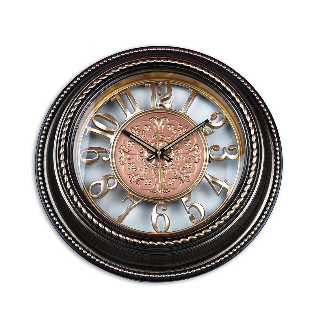 Decorative wall Clock With See Through Dial