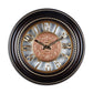 Decorative wall Clock With See Through Dial