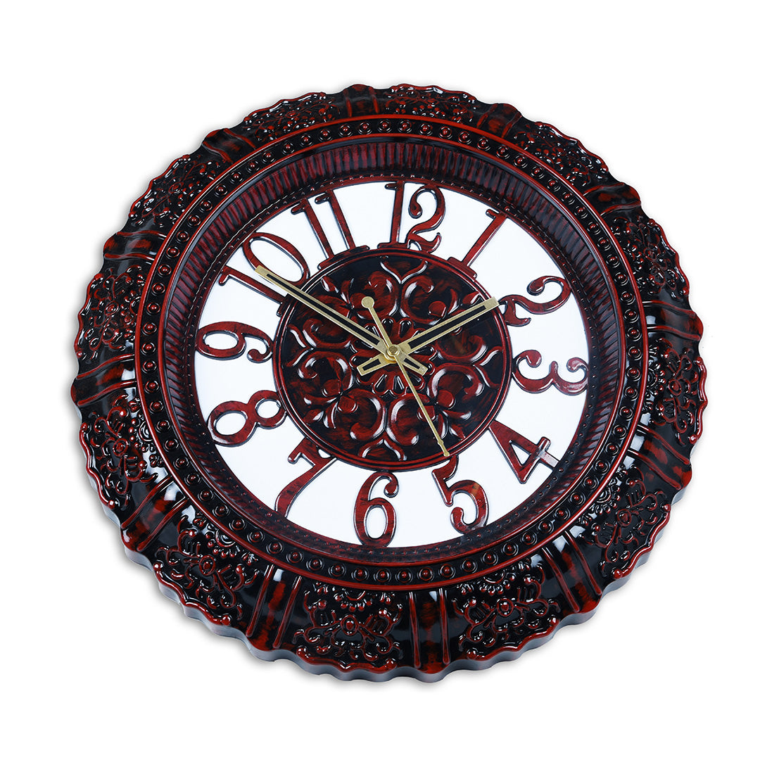 Antique Wall Clock with ethnic border