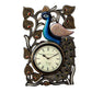 Beautiful Peacock on tree wall clock