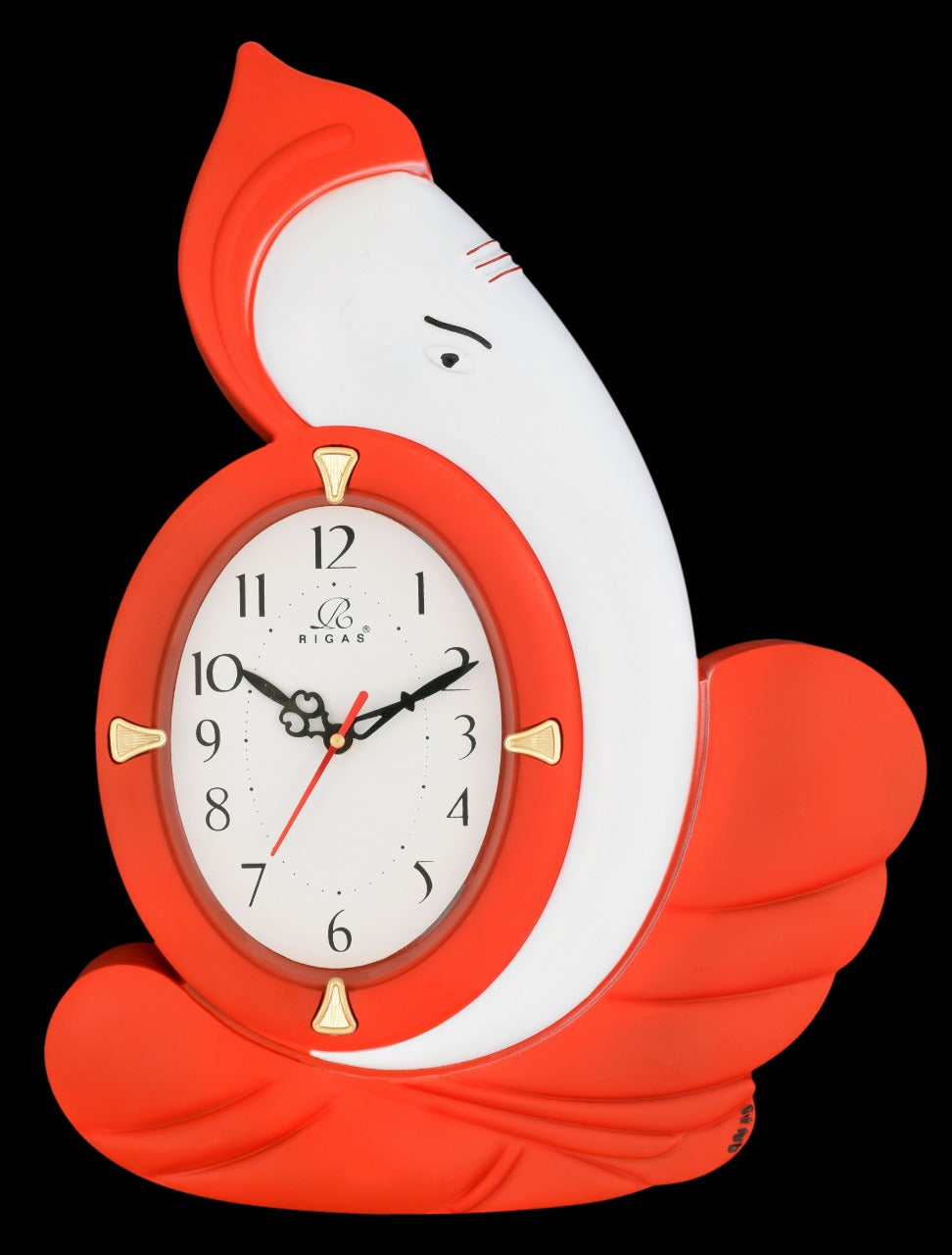Shri Ganesha Clock, Plastic Clock