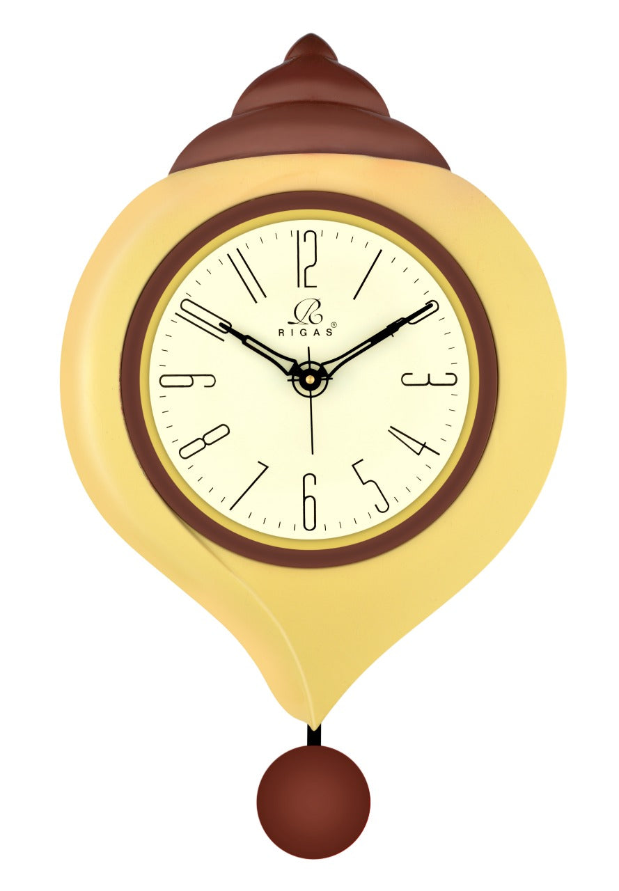 Shankh Shaped Pendulum Clock