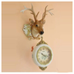 Deer Head Double side Clock - Plastic Body
