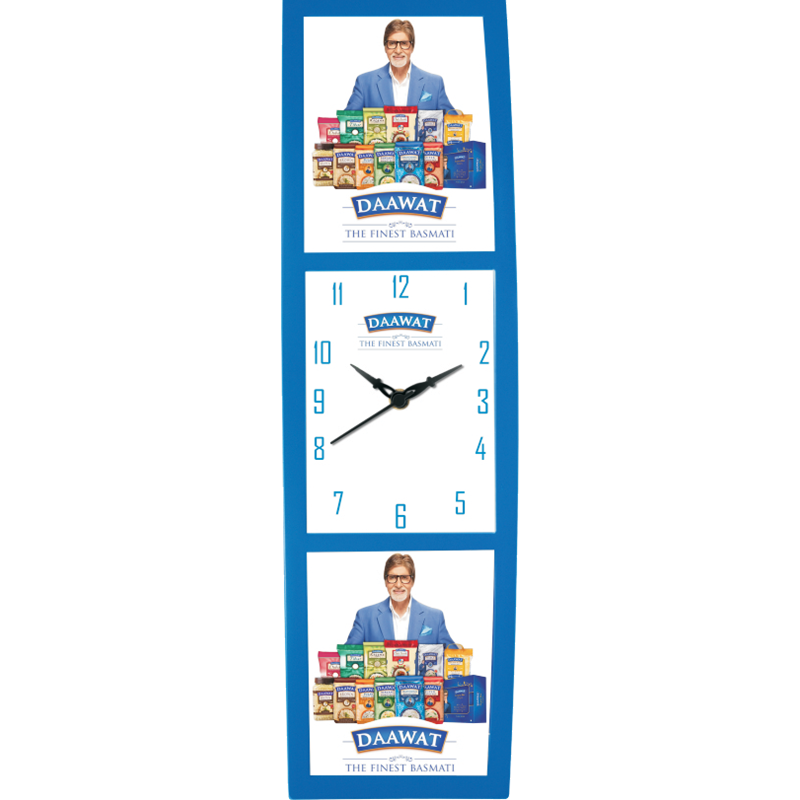 Daawat Chawal - Table cum wall clock - Promotional clock