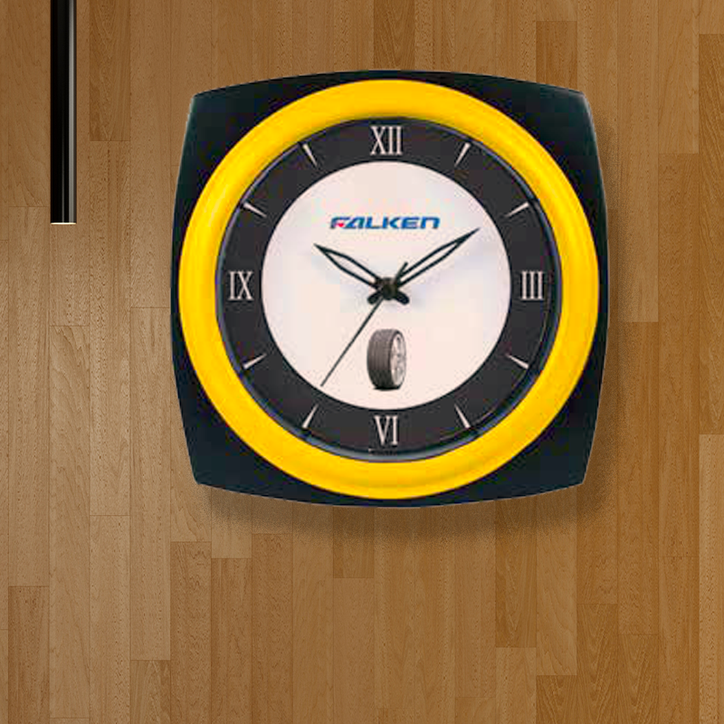 Business wall clock for corporate gifts, 8.25 x 8.25 inch