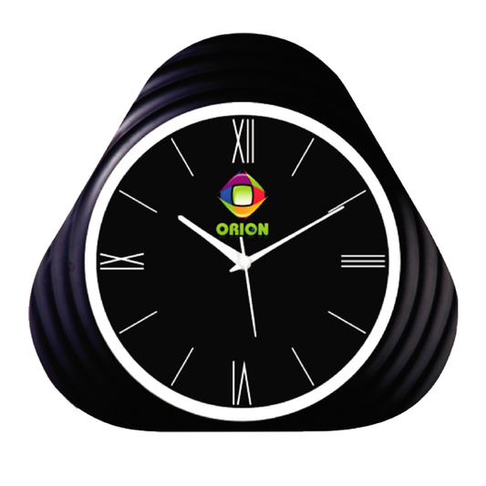 Orion - 11 inch promotional wall clock - Triangular Clock