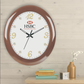 HSBC - Oval Promotional Wall Clock - 14 inch x 12 inch