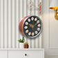 Vintage Double Sided Station Clock - Ethnic Theme
