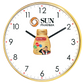 Sun Pharma - 12 inch - promotional wall clock with revolving logo