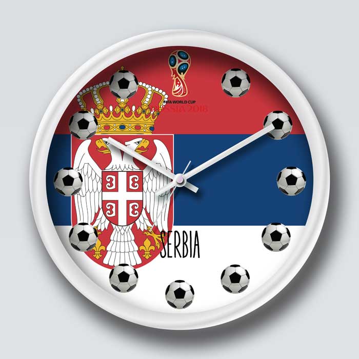 Serbia-Fifa Wall Clocks