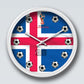 Iceland -Fifa Wall Clocks