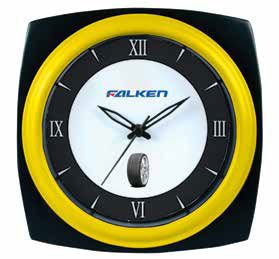 Dual Color Customized wall clock for corporate and promotional branding