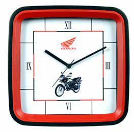 company logo printed clocks