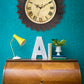 Brown Colored contemporary Wall Clock